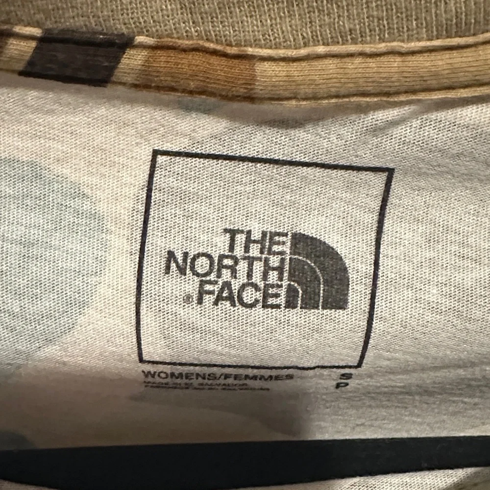 The North Face Camo Short Sleeve Tee in Tan, Brown, Green - Picture 2 of 3